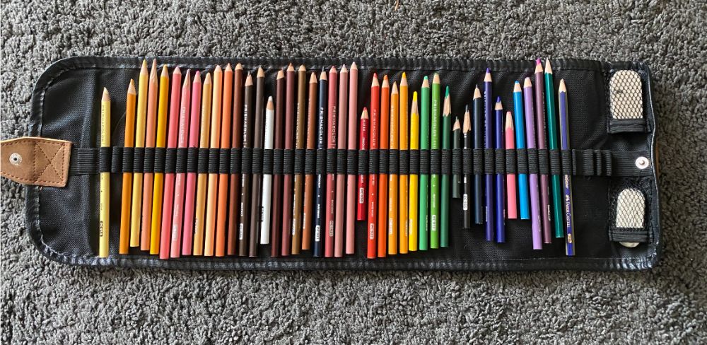 My Cluttered Corner: Budget Friendly NEW Colored Pencils from Arrtx that  Perform like Prismacolor!